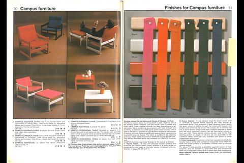 Habitat showcased an edit of European designs that were completely alien to the UK.